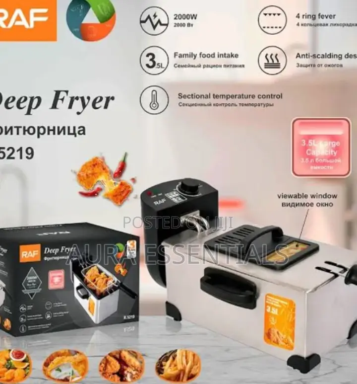 3.5litres RAF Electric Deep Fryer