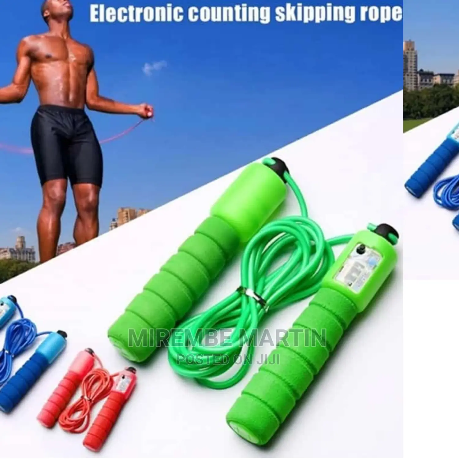 Electronic Skipping Rope in All Colors