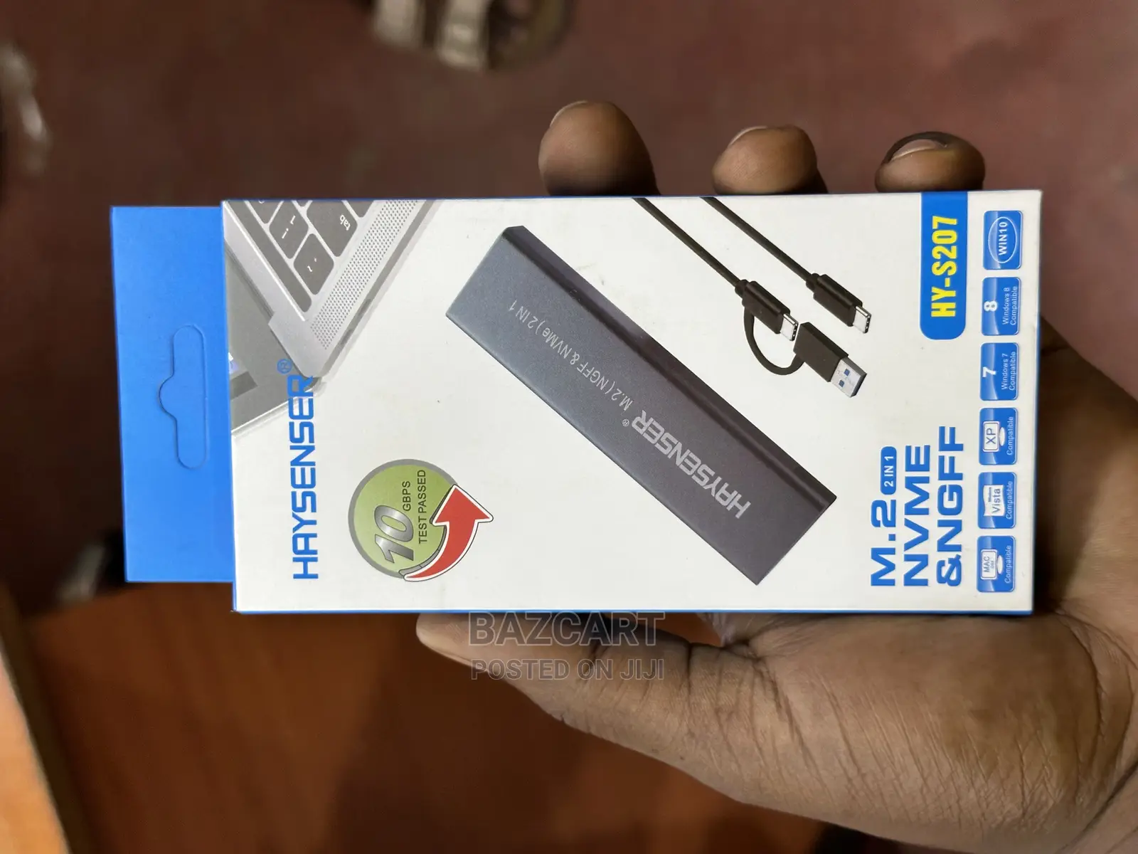 Haysenser Type C Nvme and M.2 Reader