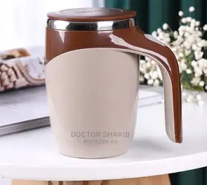 Automatic Self Stirring Mug Stainless Steel