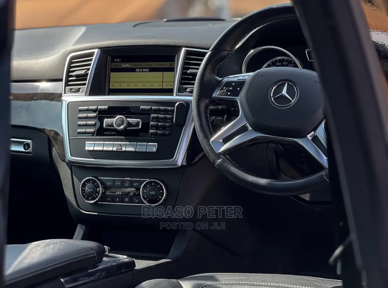 Mercedes-Benz M Class ML 350 4Matic 2012 Black