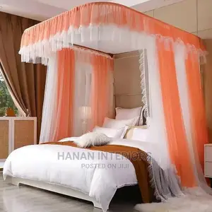2 Stands Rail Curtain Net-5*6/6*6