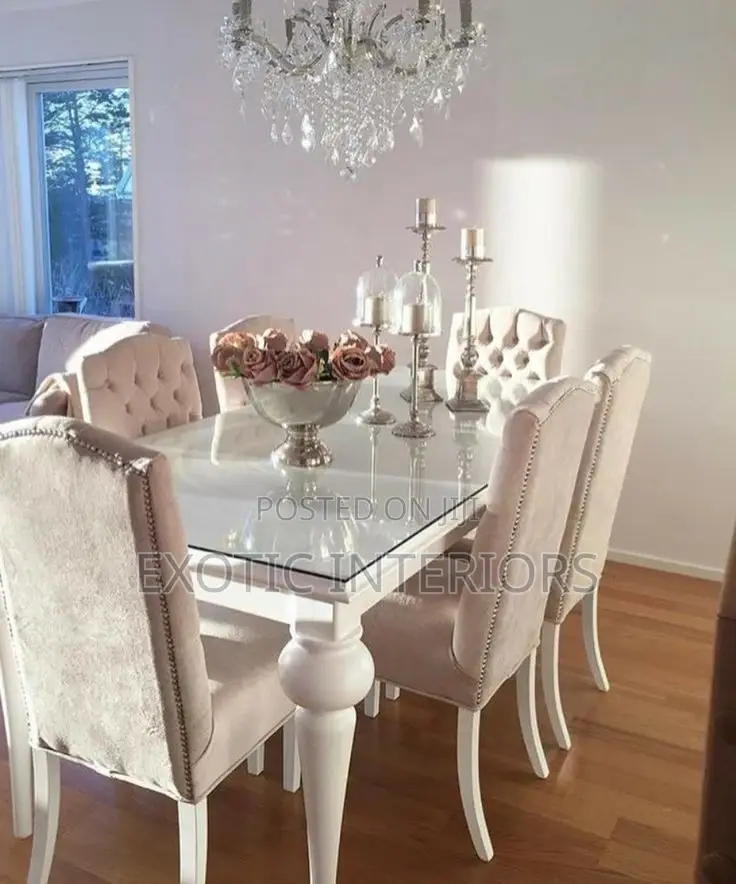 Dining of 6seater Mahogany Wood Call