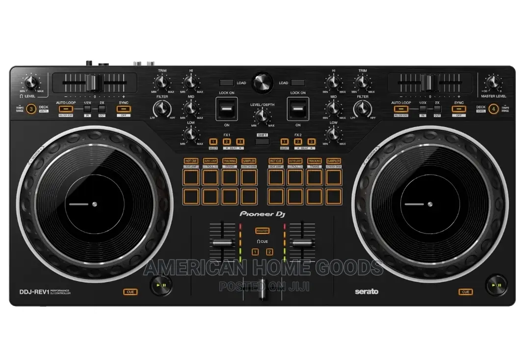 Pioneer Dj DDJ-Rev1 2-Deck Dj Controller for Serato Dj Lite.