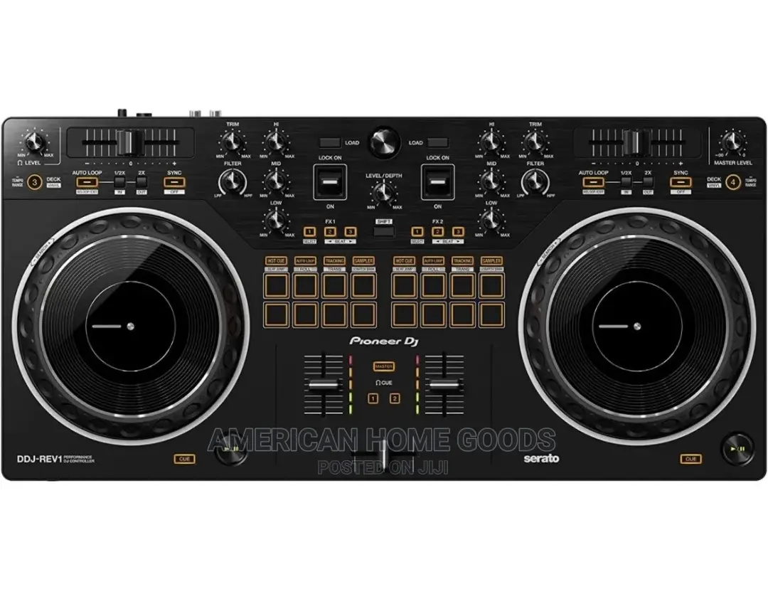 Pioneer Dj DDJ-Rev1 2-Deck Dj Controller for Serato Dj Lite.