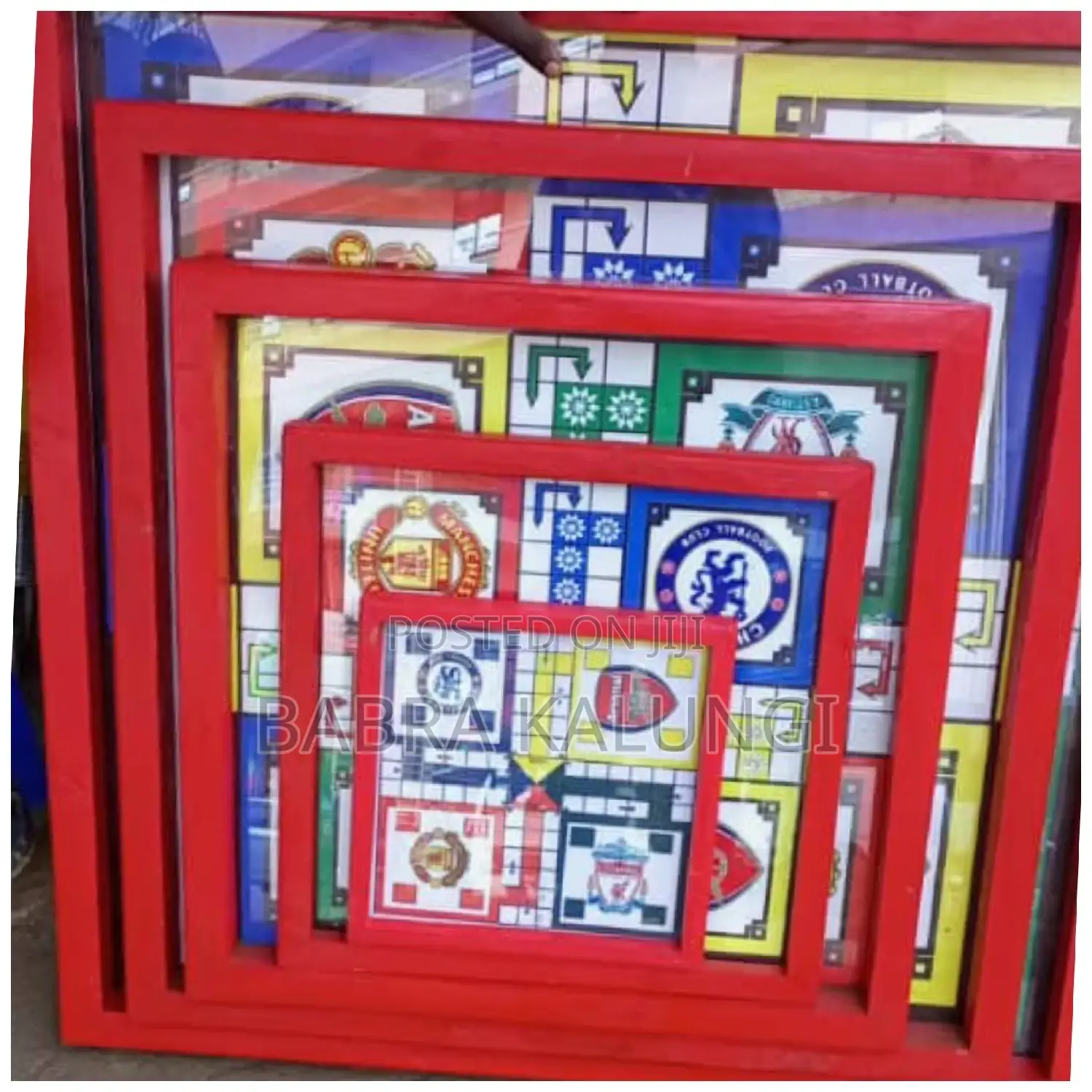 36 by 36 Inch Business Ludo Board Game