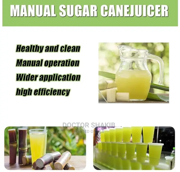 Manual Sugarcane Juice Extractor
