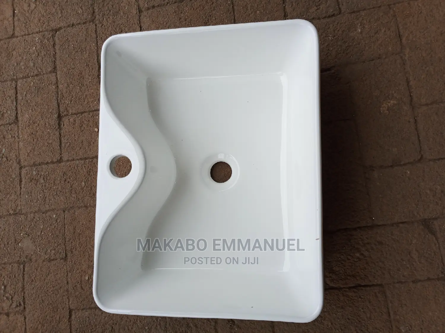 Rectangular Worktop Basin