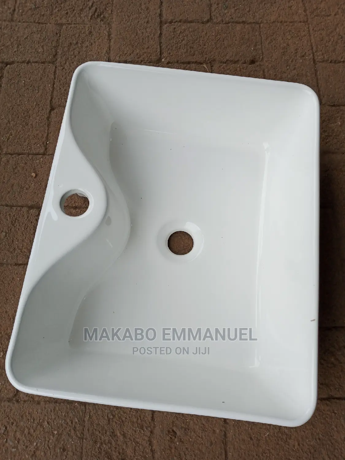 Rectangular Worktop Basin