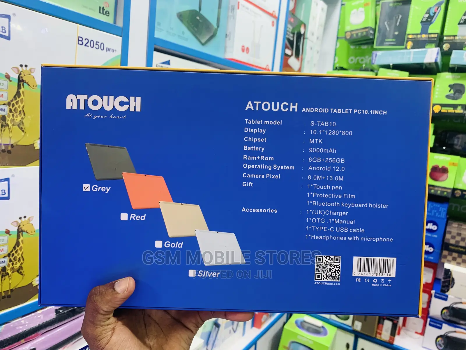 New Atouch A105 Max 256 GB Gray