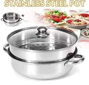 2 Layer Steamer and Cooking Pot