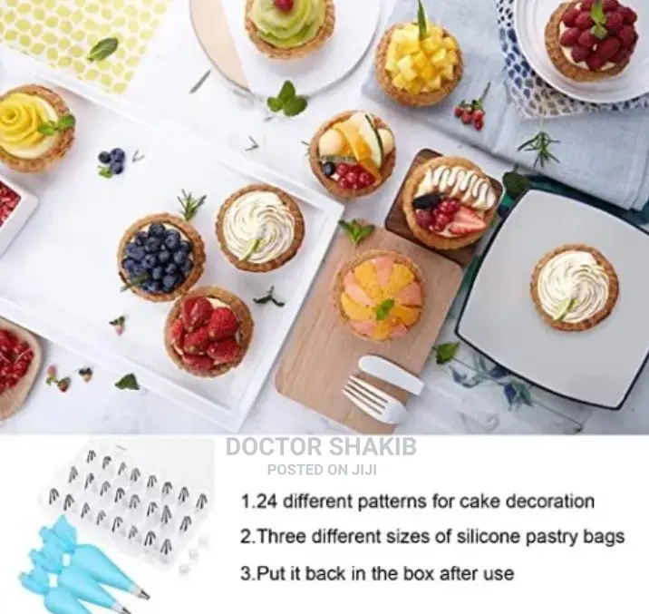 24pcs Cake Decorating Nozzles