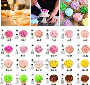24pcs Cake Decorating Nozzles