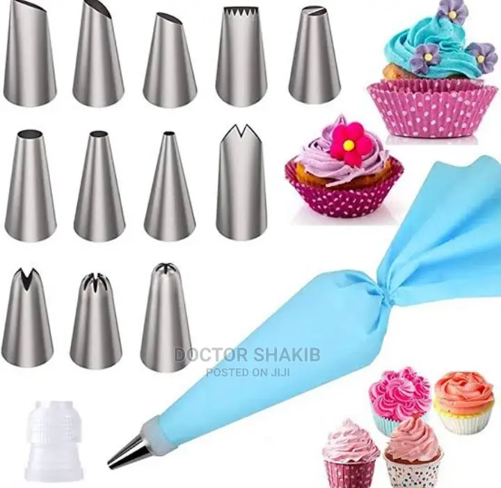 24pcs Cake Decorating Nozzles