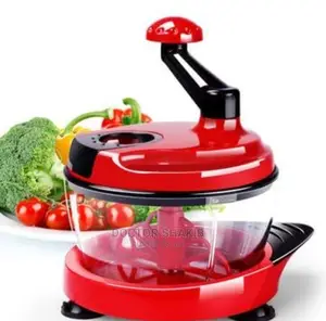 Manual Hand Crank Food Chopper Sharp Blades