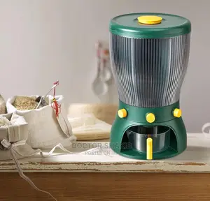 Multifunction Cereal Storage Rotating Barrel