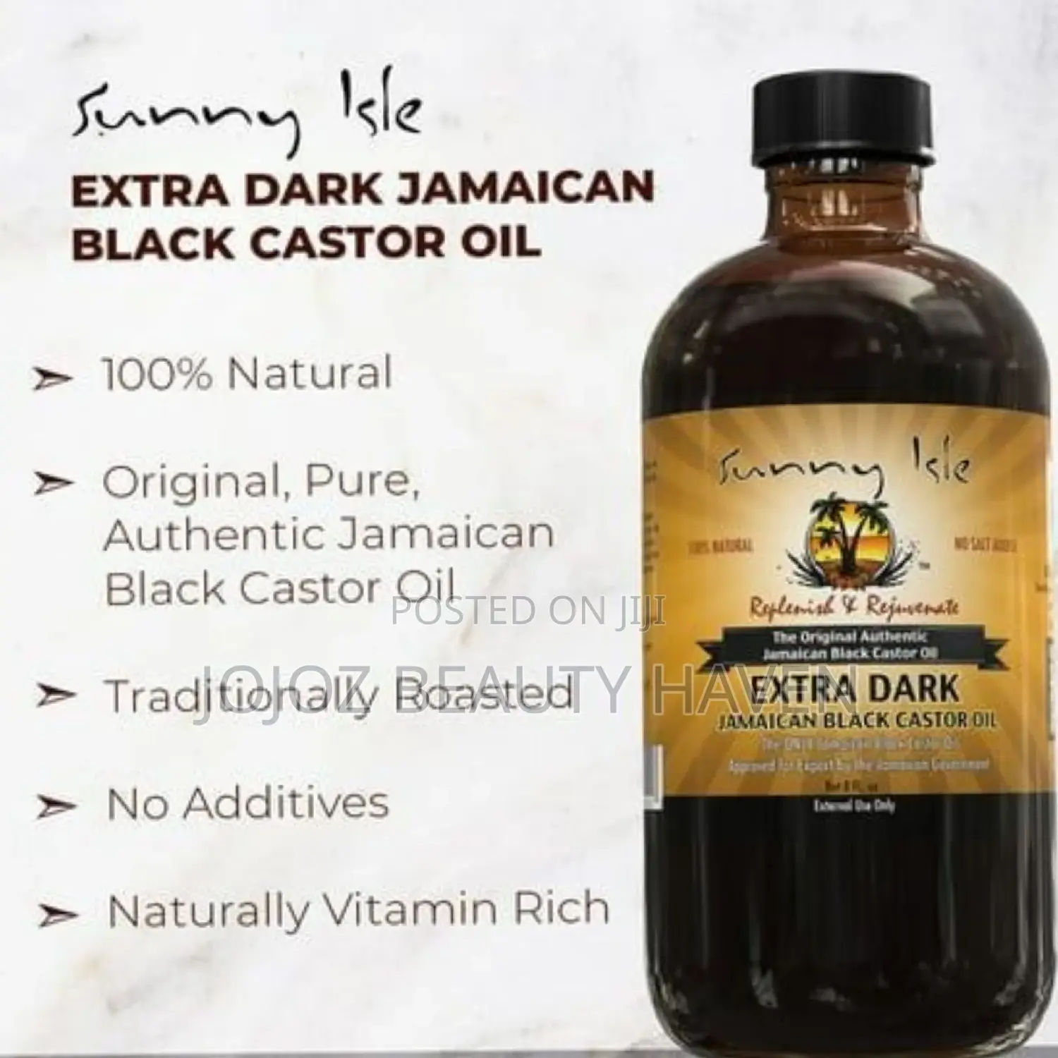 Extra Dark Jamaican Black Castor Oil