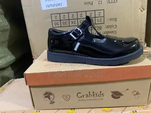 Original Fit Kid School Shoes-Black