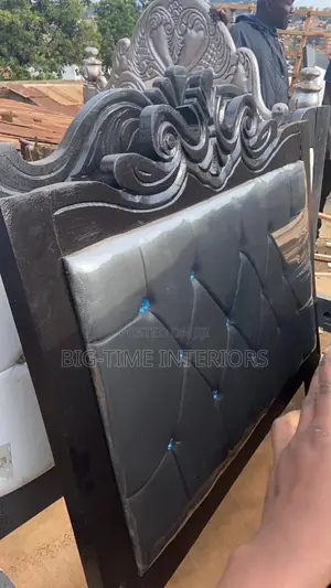 4*6 Leather Bed-Gray