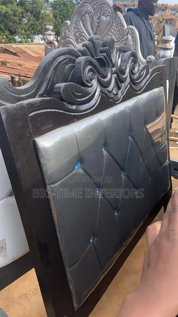 4*6 Leather Bed-Gray