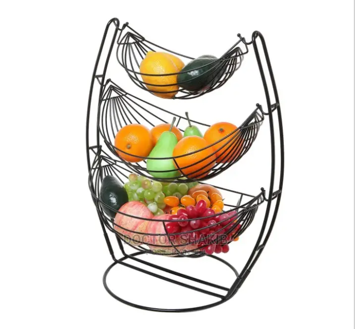 3 Tier Steel Fruit Basket