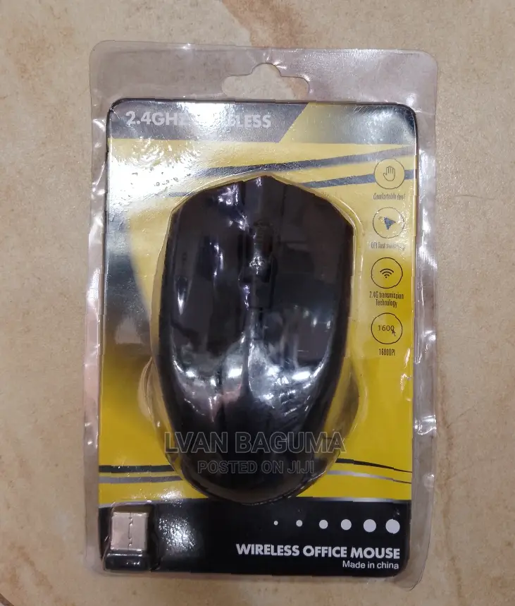 Wireless Office Computer Mouse - 10m Distance.