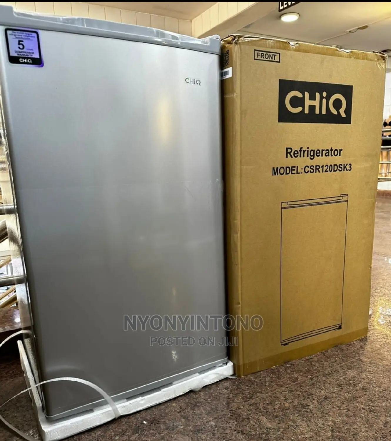Chiq 120 Liters Single Door Fridge