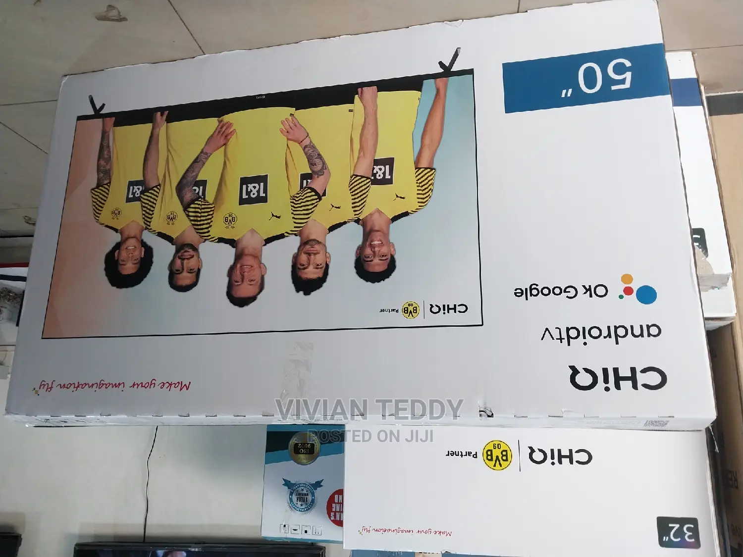 50" Led Chiq Tv Smart Android Uhd