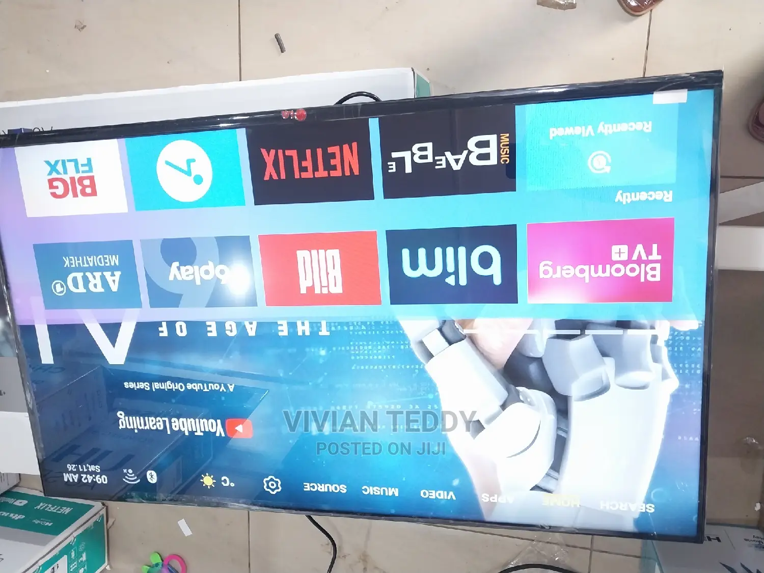 Brand New Boxed 43" Led LG TV Flat Screen Smart