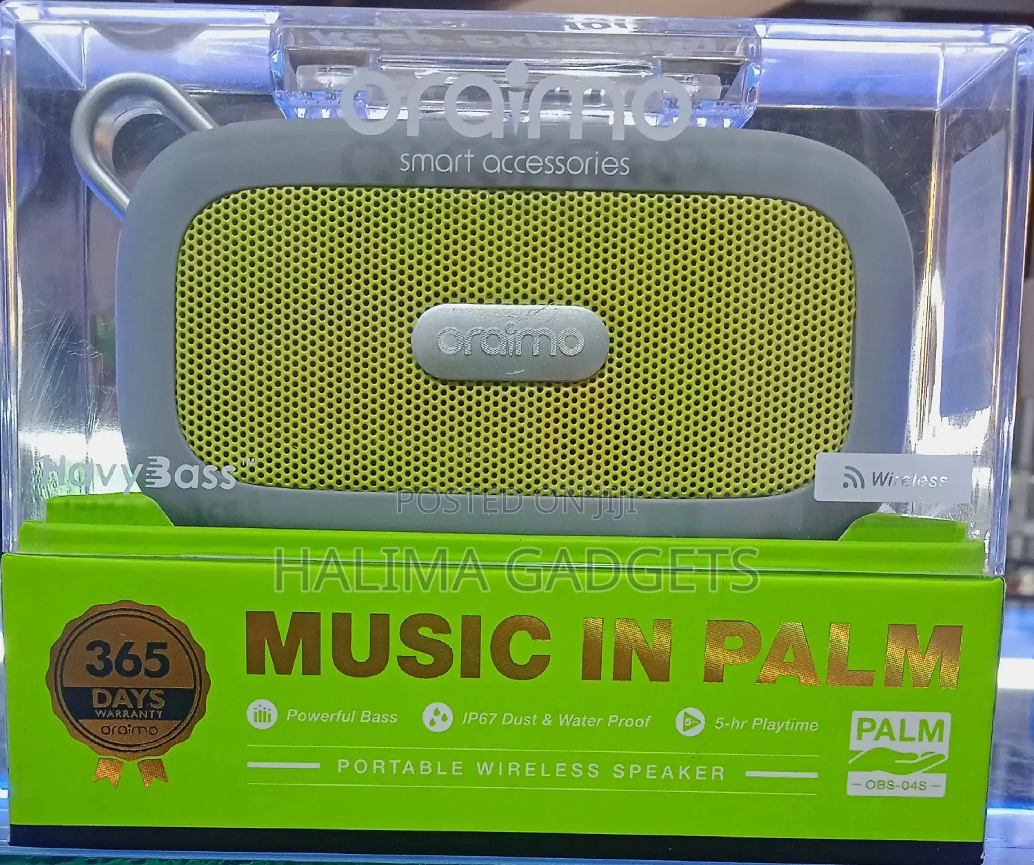 Havy Bass Oraimo Portable Speaker