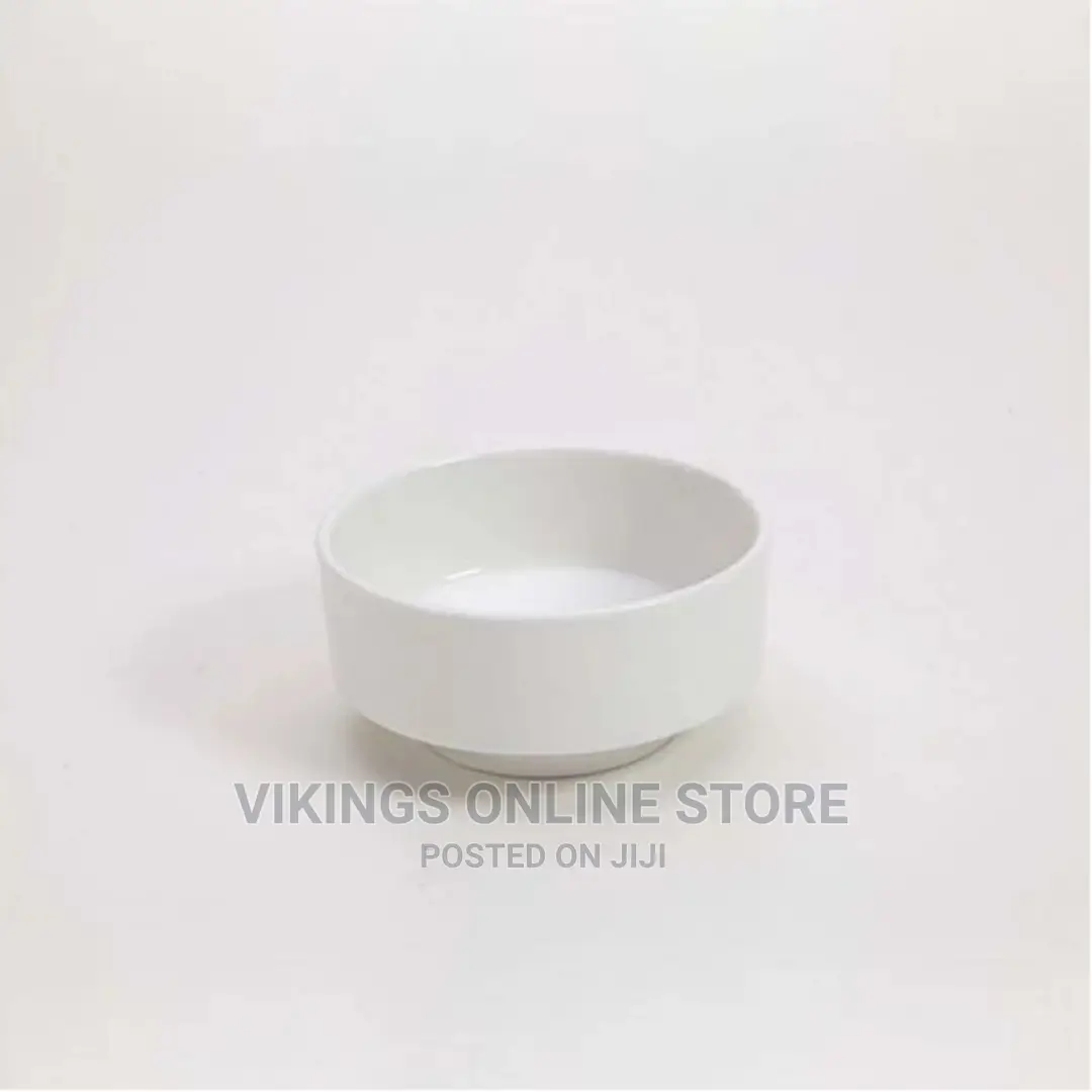 6 PCS of Sauce Food, Soup Cereal Serving Bowls – White