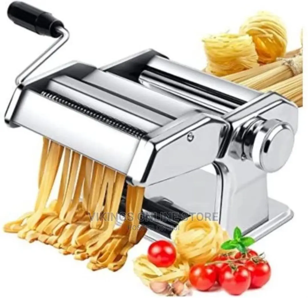Pasta Maker Roller Machine, Manual Spaghetti, Noodles Maker