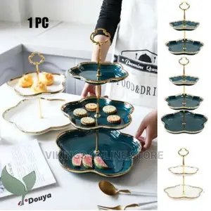 3-Tier Cookie Cake Stand Serving Platter Tray