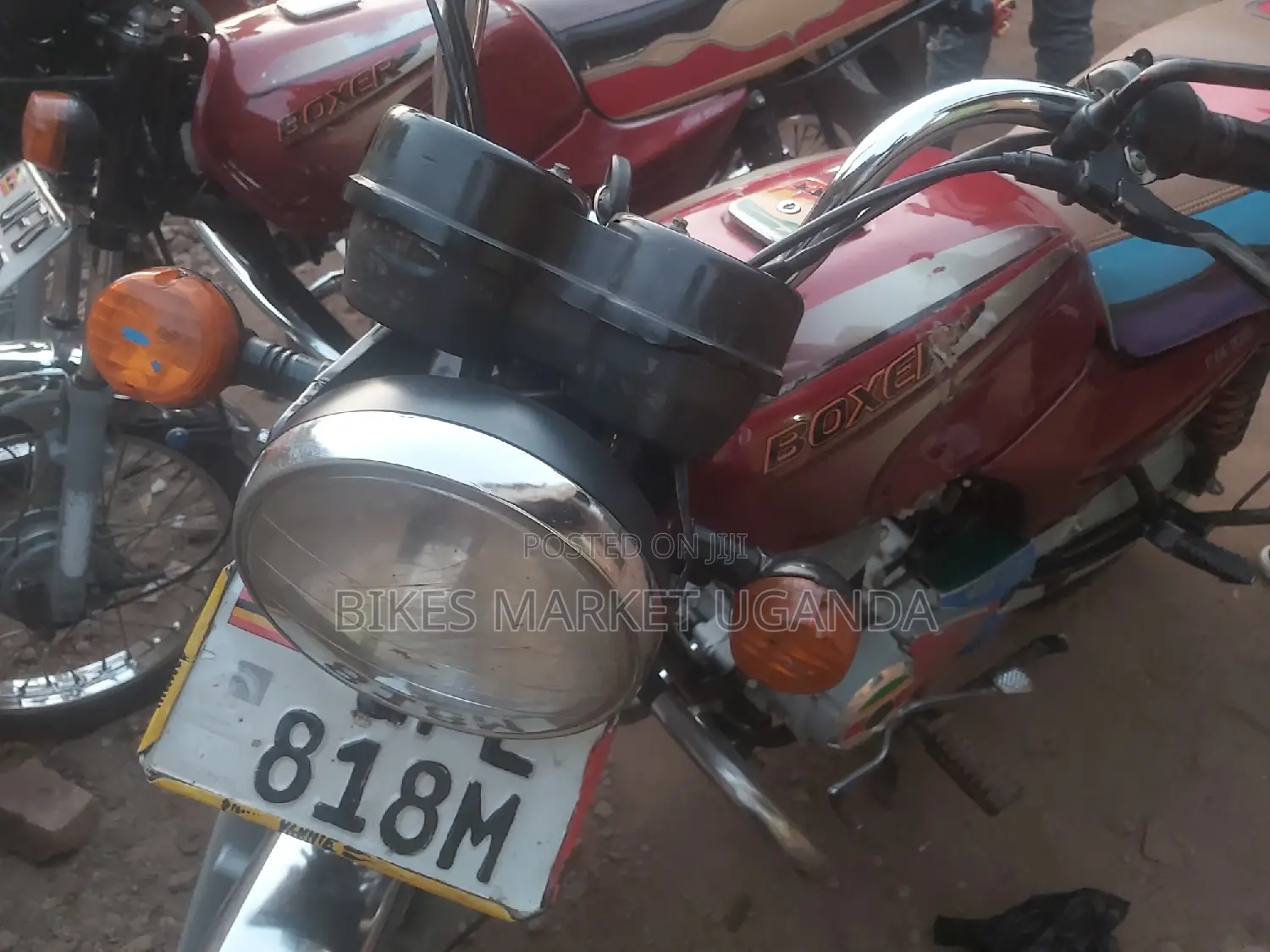 Bajaj Boxer 100 2020 Red