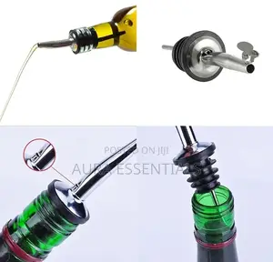 Stainless Steel Whisky, Liquor, Oil, Wine Bottle Pourer
