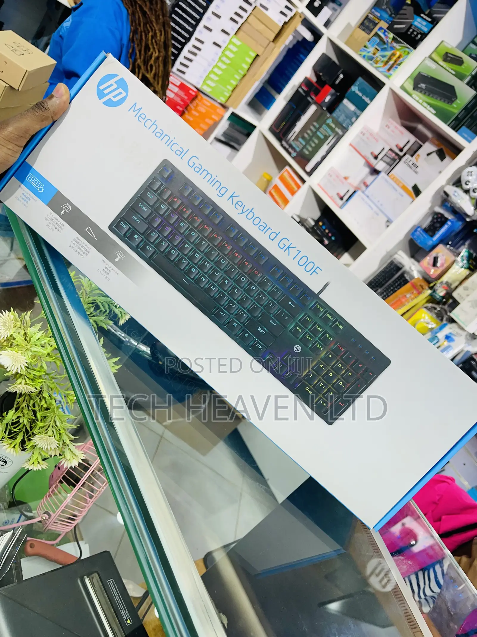 HP GK100 Mechanical Wired Gaming Keyboard