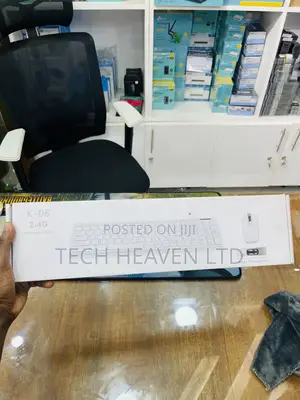 K-06 2.4G Keyboard and Mouse Combo - Sleek Design