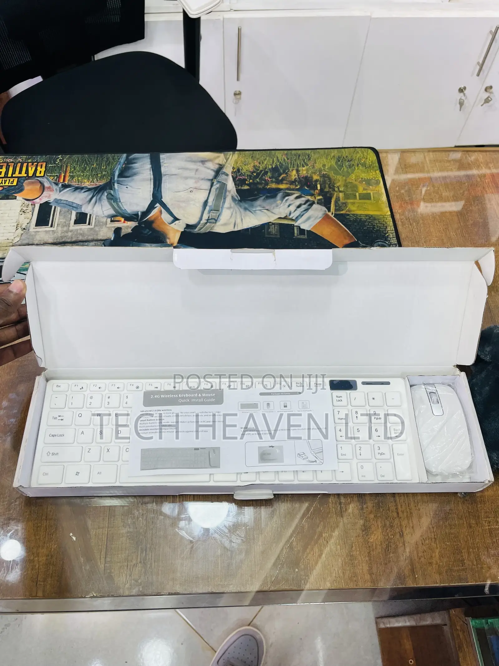 K-06 2.4G Keyboard and Mouse Combo - Sleek Design