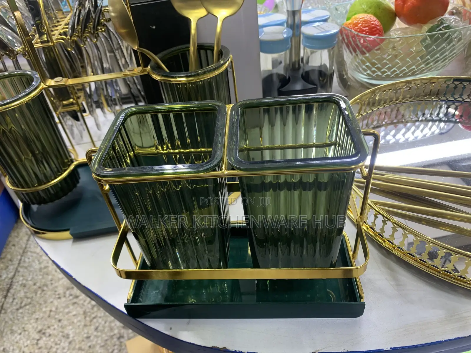 Two Like Double Fork Spoon Stand