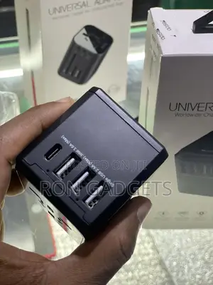 Universal Adapter With 4 Usb Ports