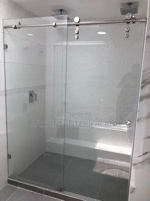 Attractive, Glass, Shower, Cabinets