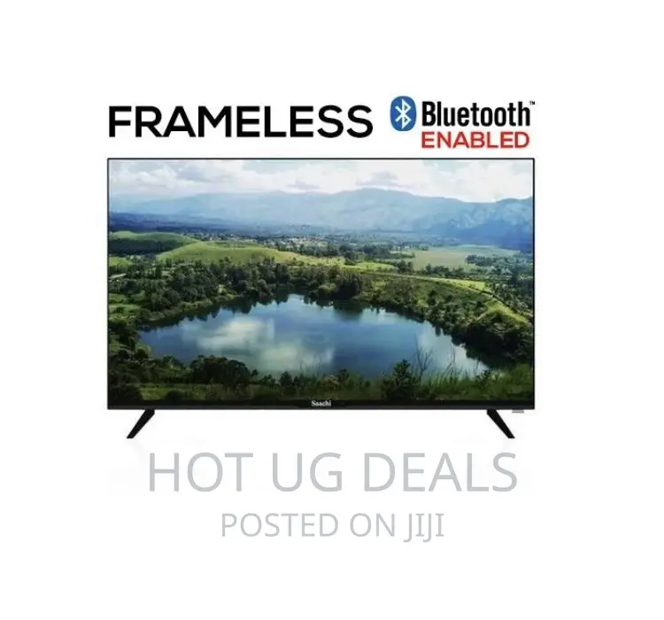 Saachi 32" Frameless Digital TV With Bluetooth Enabled