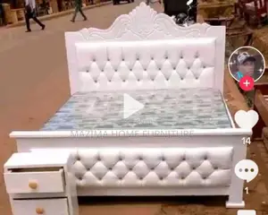 4by6 Leather Bed