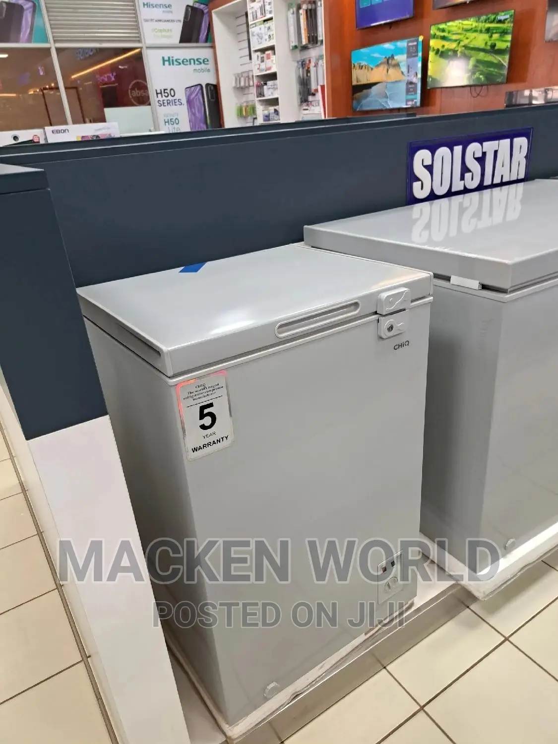 130L Chiq Freezer Brand New