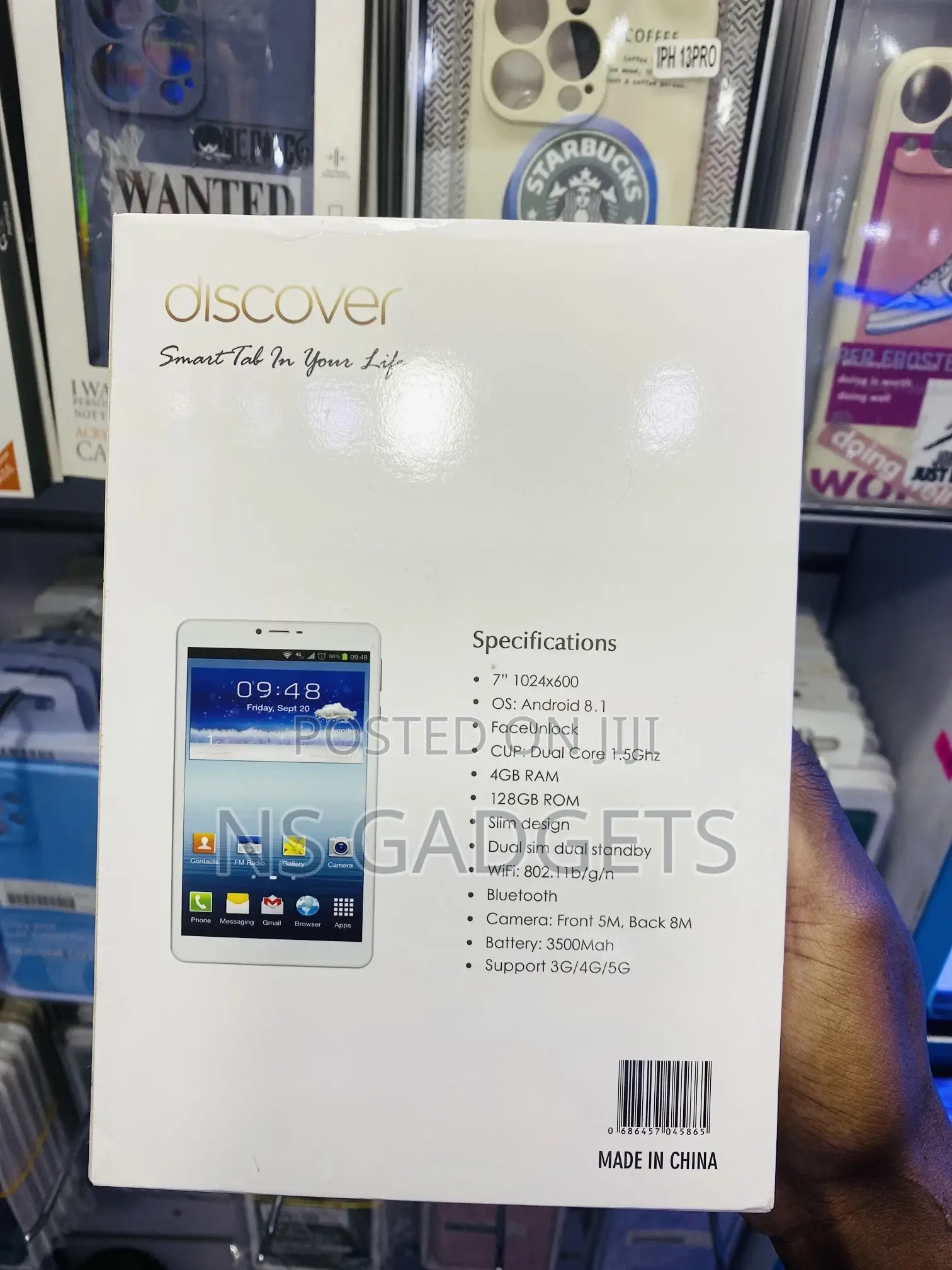 New Discover K11 128 GB Black