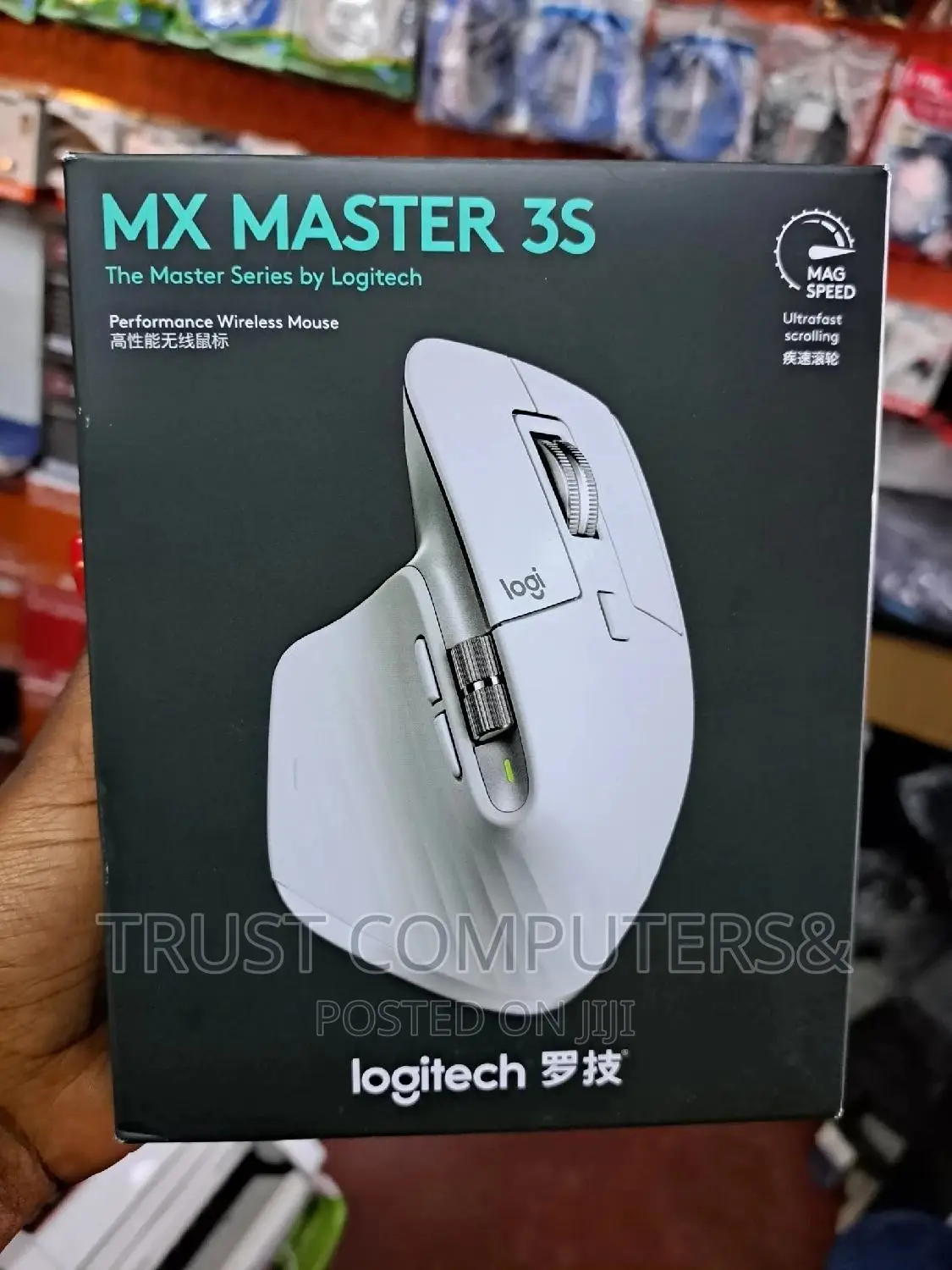Logitech Mx Master 3s Wireless Mouse White