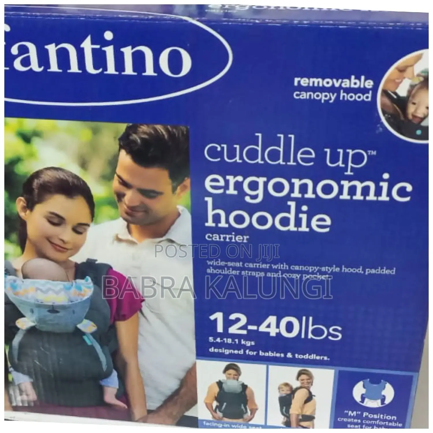Ergonomic Hoodie Baby Carrier