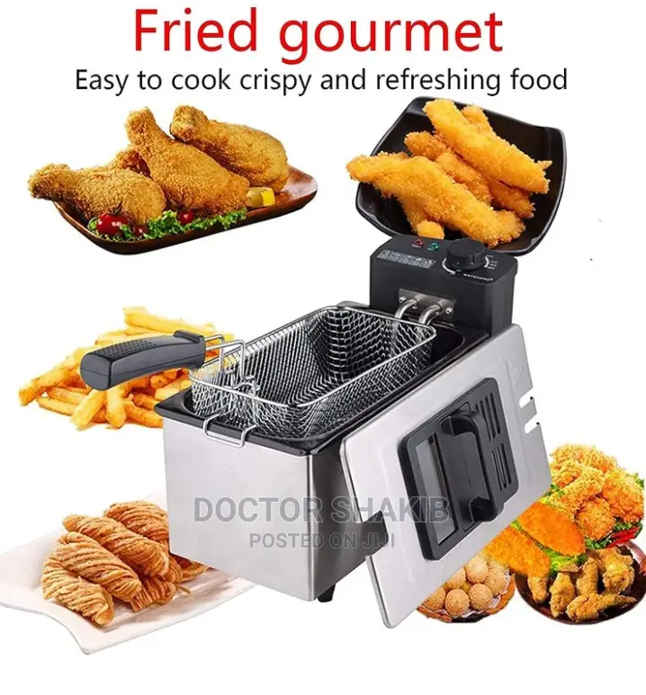 3.8L Avinas Stainless Steel Electric Deep Fryer