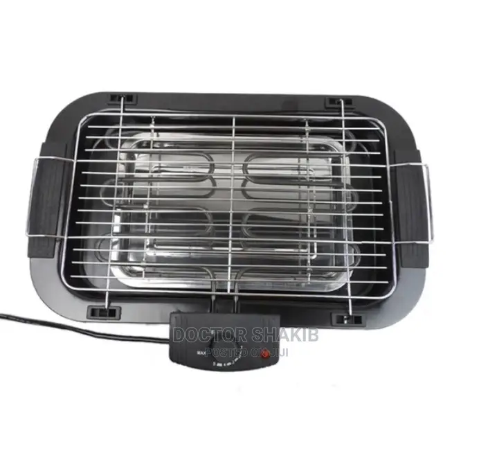 Smokeless Non-Stick Electric Barbecue Grill Machine