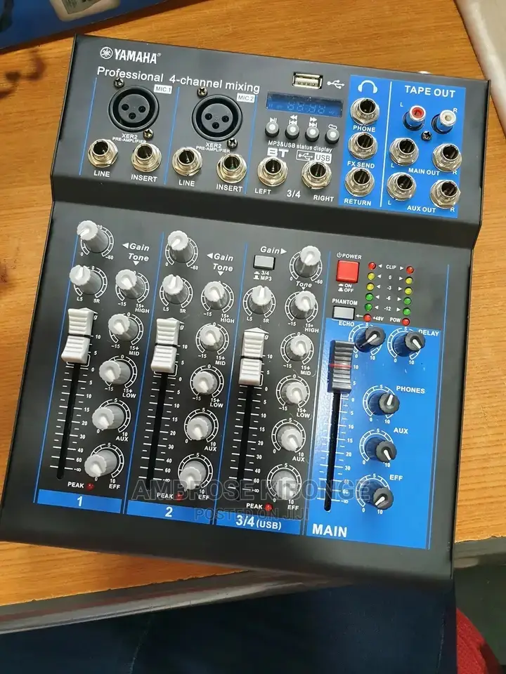 High Quality YAMAHA F4-Usb Fully Loaded Live Sound Mixer.